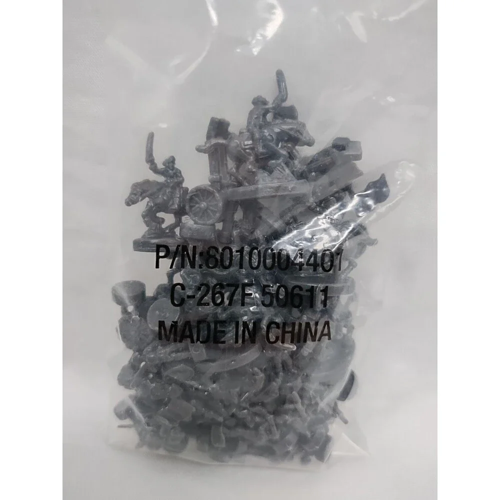 Sealed Set Of (60) 2003 Risk Gray Board Game Player Pieces